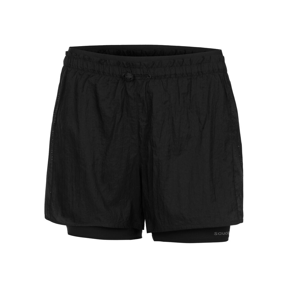 Saucony Elevate 4in 2in1 Hardloopshorts Dames