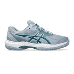ASICS Tennisschoenen ASICS GEL-GAME GS/OC Gravelschoen Kinderen-grijs, donkergrijs