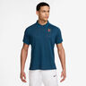 Court Heritage Polo Heren-Blaugrau,Groen