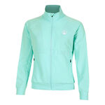Quiet Please Kleding Quiet Please Wild Return Trainingsjack Dames-Turkoois,Wit