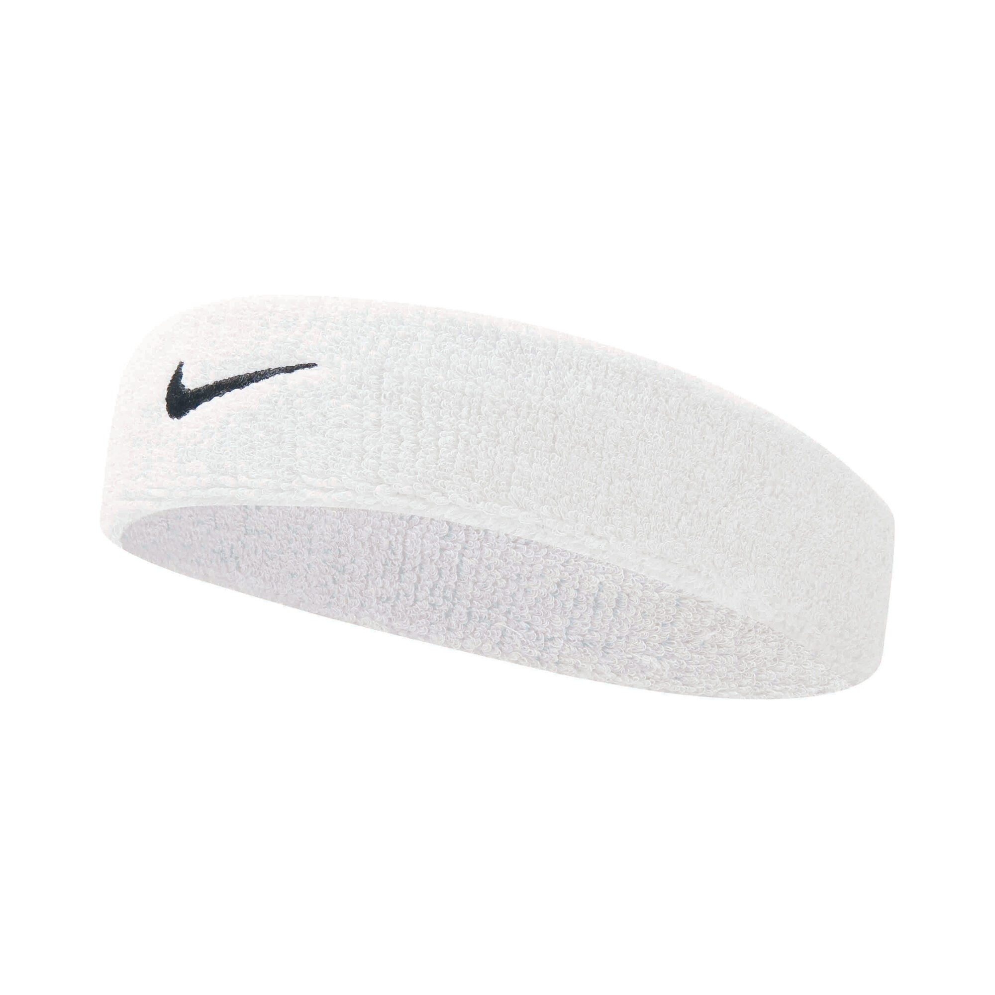 Pelmel overschreden Onophoudelijk Nike Swoosh Hoofdband - Wit, Zwart online kopen | Tennis-Point