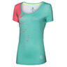 Amari Tech Round-Neck T-shirt Dames-Mint,Koraal