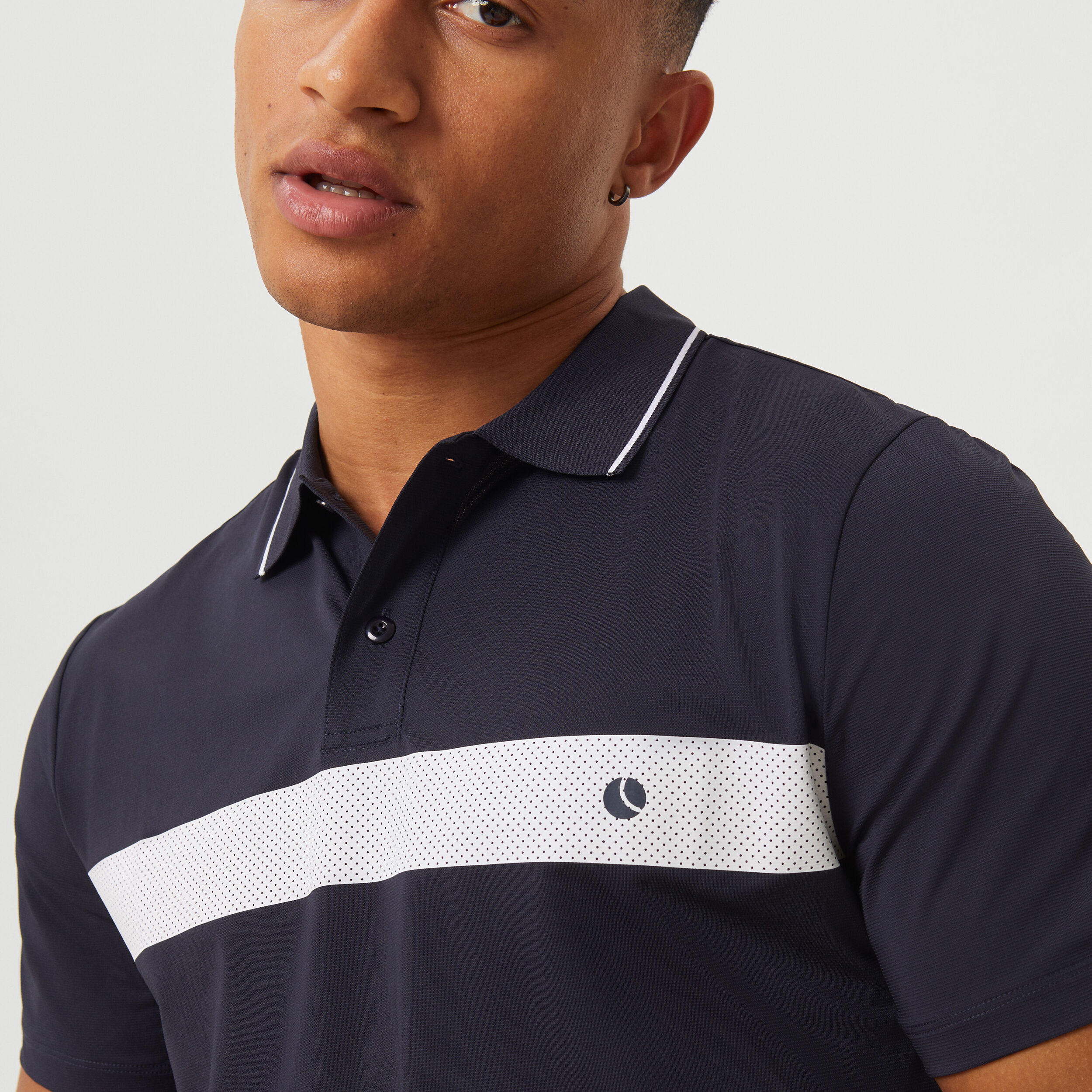 Buy Bjorn Borg Ace Light Polo Heren Donkerblauw Wit online Tennis Point NL