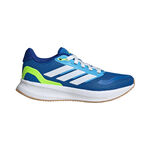 adidas Hardloopschoenen adidas Runfalcon 5 Neutrale Schoen Kinderen-Donkerblauw,Neongeel