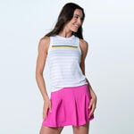 Lucky in Love Kleding Lucky in Love Love Set Tie Back Tanktop Dames - wit, veelkleurig