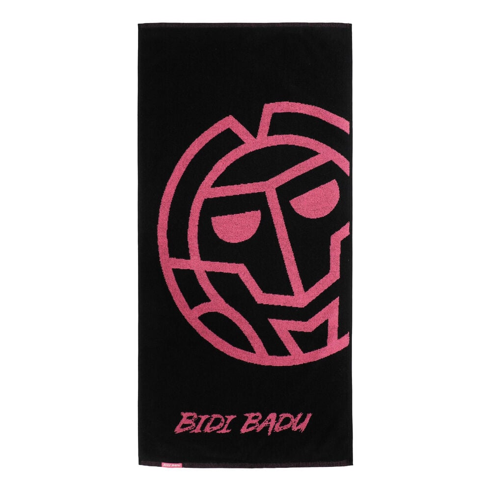BIDI BADU Badehandtuch 70x140cm Handdoek -zwart,pink