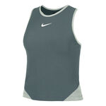 Nike Kleding Nike Dri-Fit Court Slam Tanktop Dames-Donkergroen