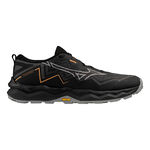 Mizuno Hardloopschoenen Mizuno Wave Daichi 9 GTX               Trailschoen Dames-zwart, grijs