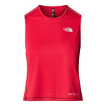The North Face Kleding The North Face Sunriser Hardloopshirt Dames-Rood