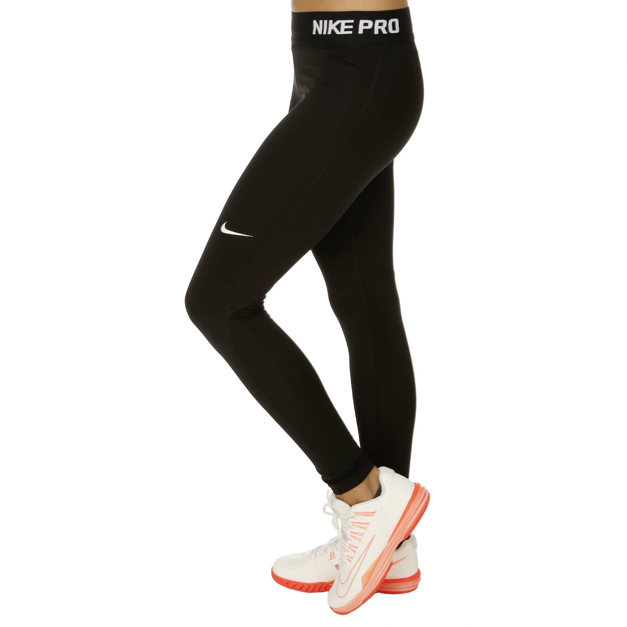 verraden vliegtuigen Tapijt Nike Pro Cool Tight Dames - Zwart, Wit online kopen | Tennis-Point