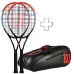 Wilson Racketpakket Wilson Clash 100 Pro (Tour) Tourracket