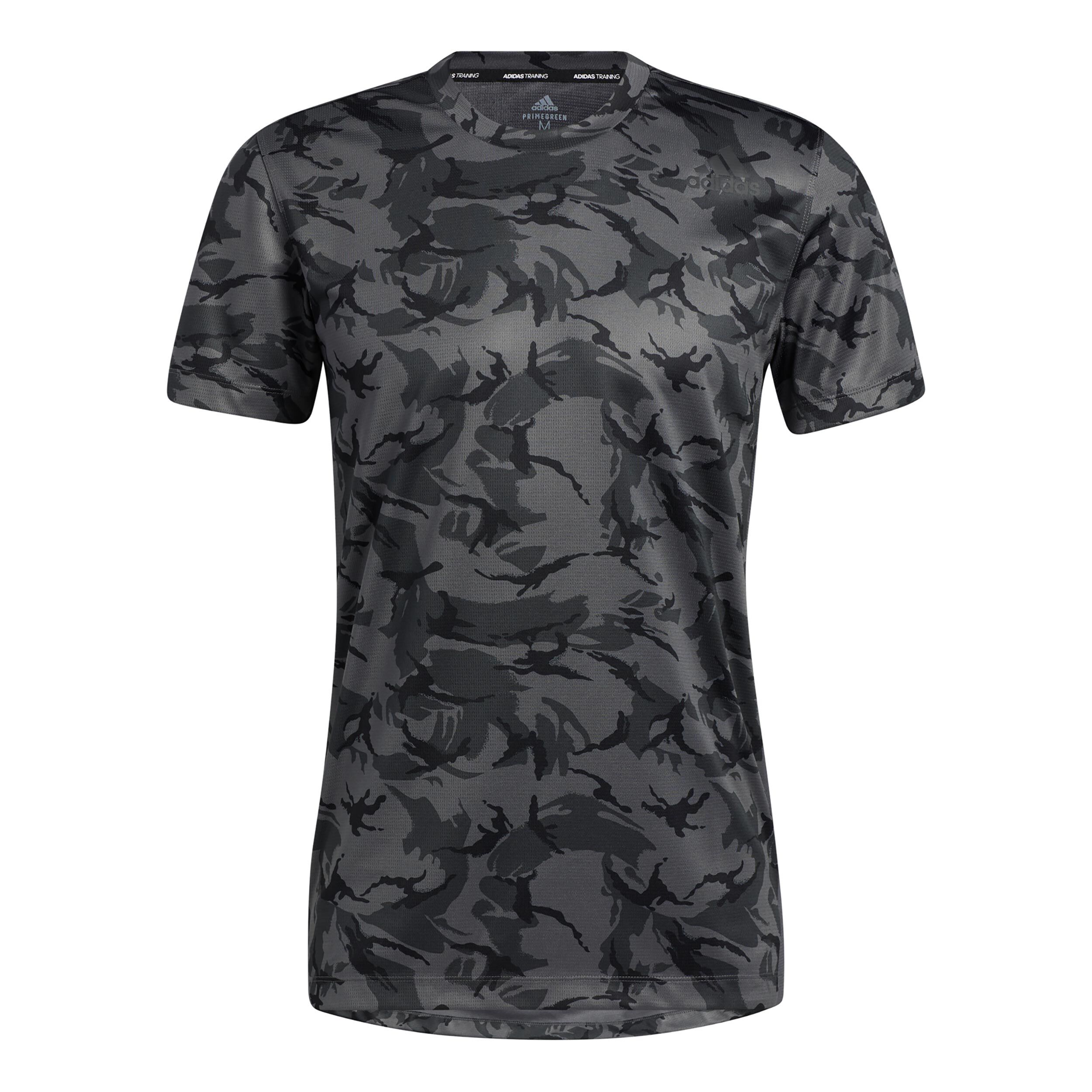 adidas Camo T-shirt Heren - Grijs