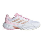 adidas Tennisschoenen adidas CourtJam Control Allcourt schoen Dames-wit, roze