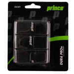Prince Overgrips Prince  DuraPro+ Verpakking 3 stuks - zwart