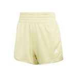 adidas Kleding adidas Pacer Knit High 3in Shorts Dames-Geel