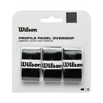 Wilson Overgrips Wilson Profile Verpakking 3 Stuks-Zwart