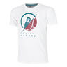 Create 40:40 T-shirt Heren-Wit,Veelkleurig
