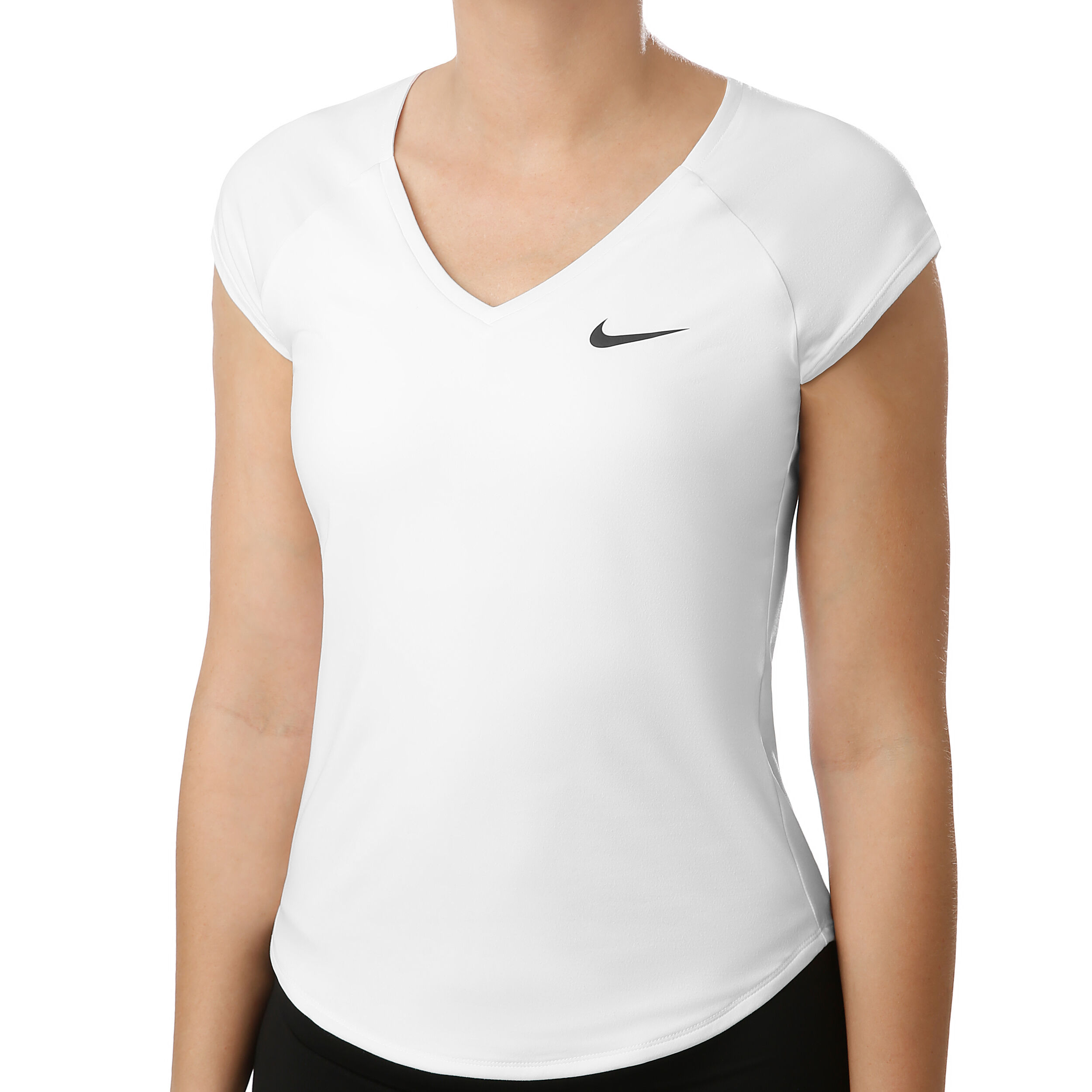 Court Pure T shirt Dames Wit Zwart