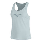 Mizuno Topje hardlopen Mizuno Core RB Hardloopshirt Dames-Lichtblauw