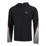 Velociti Storm Hooded Hardloopjas Heren-Zwart,Grijs