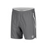 Drop 7in Shorts Heren - grijs, wit