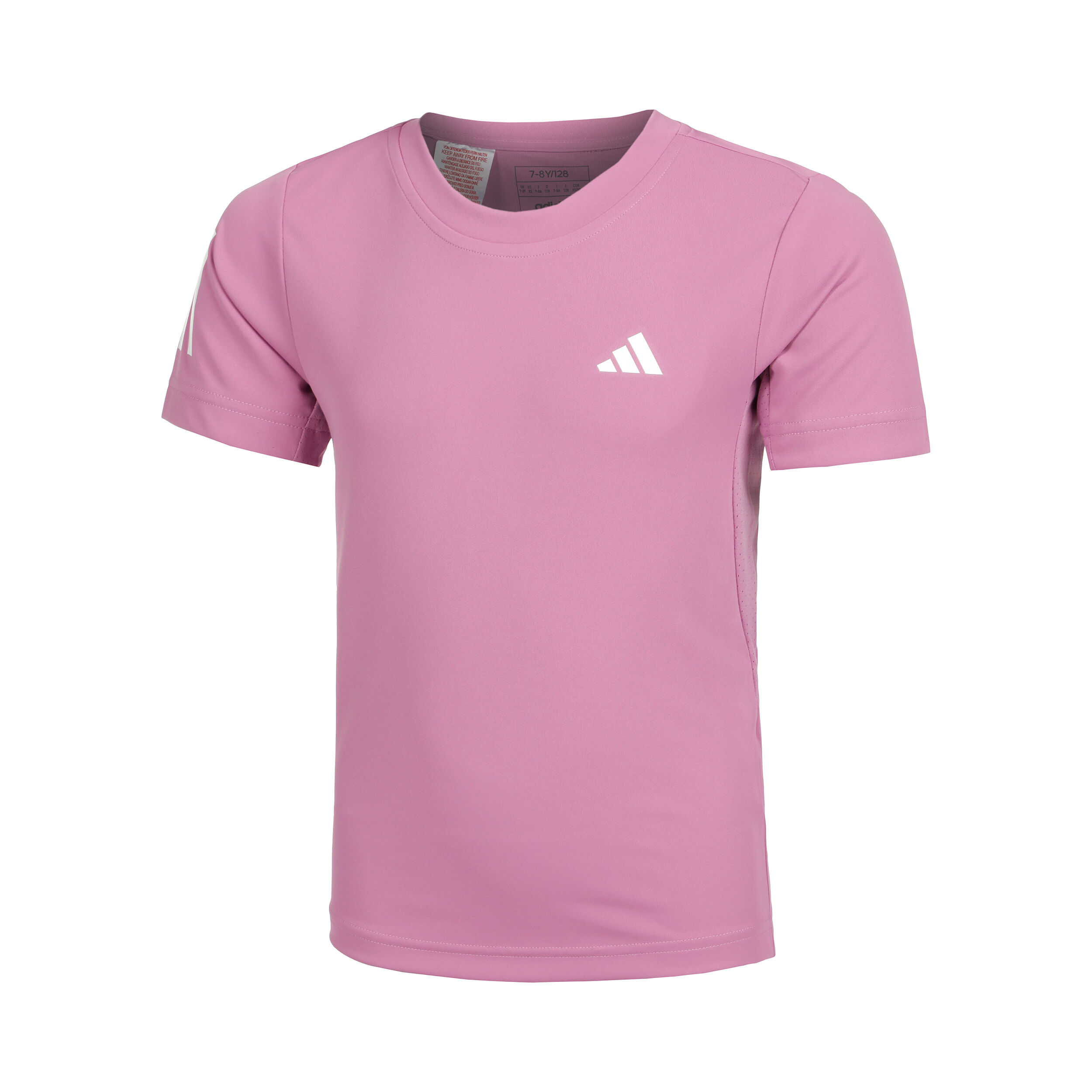 Buy adidas Club 3 Stripes T shirt Jongens Berry online Tennis Point NL