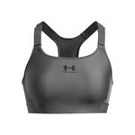 Under Armour Kleding Under Armour HeatGear High Sport-bh Dames-Grijs