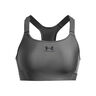HeatGear High Sport-bh Dames-Grijs