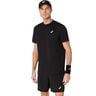 Court T-shirt Heren-Zwart