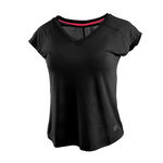 Limited Sports Kleding Limited Sports Tiara T-shirt Dames-Zwart,Wit
