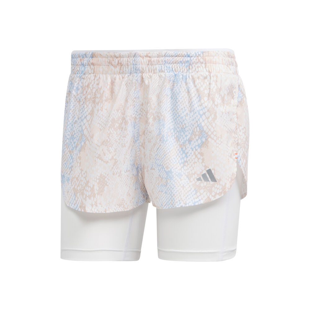 Adidas Fast 2in1 All Over Print Shorts Dames