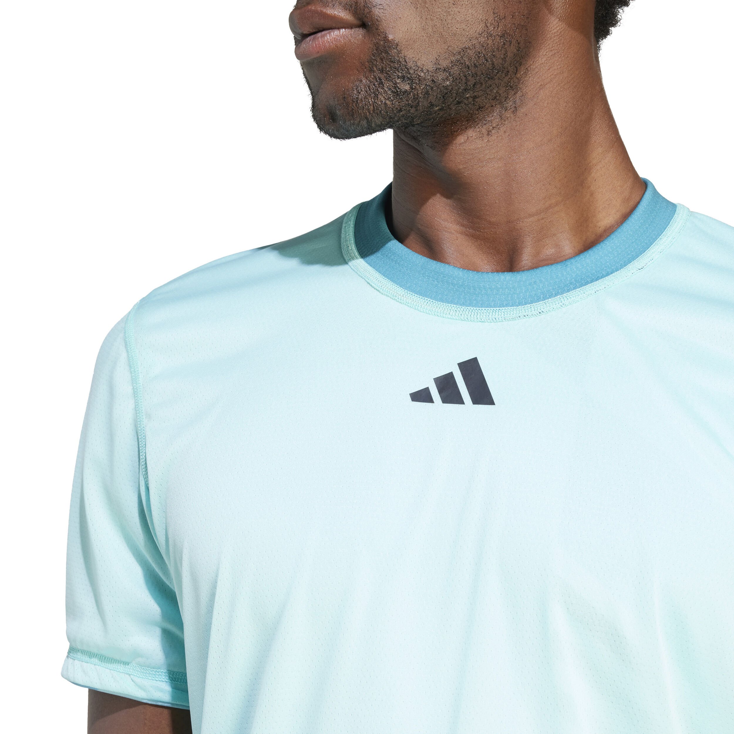 Revers Pro T shirt Heren Turkoois Veelkleurig