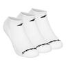 Invisible Tennissokken Verpakking 3 stuks Unisex - wit, zwart