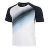 Topspin T-shirt Heren-donkerblauw, wit