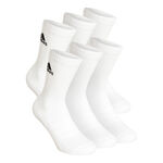 adidas Kleding adidas Crew Sportswear Ankle Sportsokken Verpakking 6 Stuks-Wit,Zwart