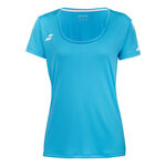 Babolat Kleding Babolat Play Cap Sleeve T-shirt Dames-Turkoois