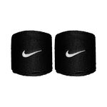 Nike Kleding Nike Swoosh Classic Zweetband Unisex - zwart, wit