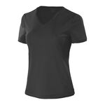 Limited Sports Kleding Limited Sports Siana T-shirt Dames-Zwart,Grijs