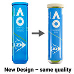Dunlop Tennisballen Dunlop Australian Open Verpakking 4 Stuks