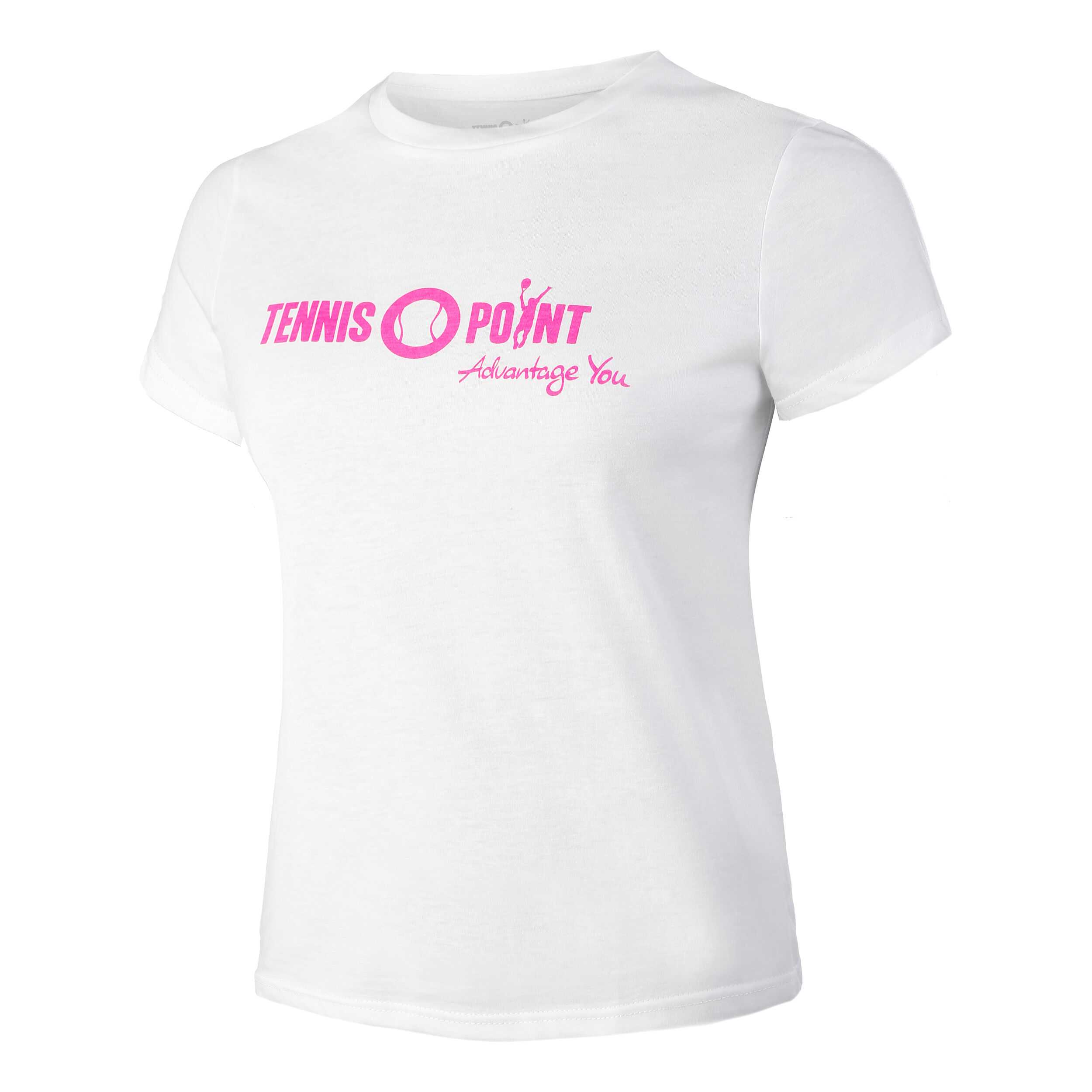 Buy Tennis Point Logo T shirt Dames Wit Pink online Tennis Point NL
