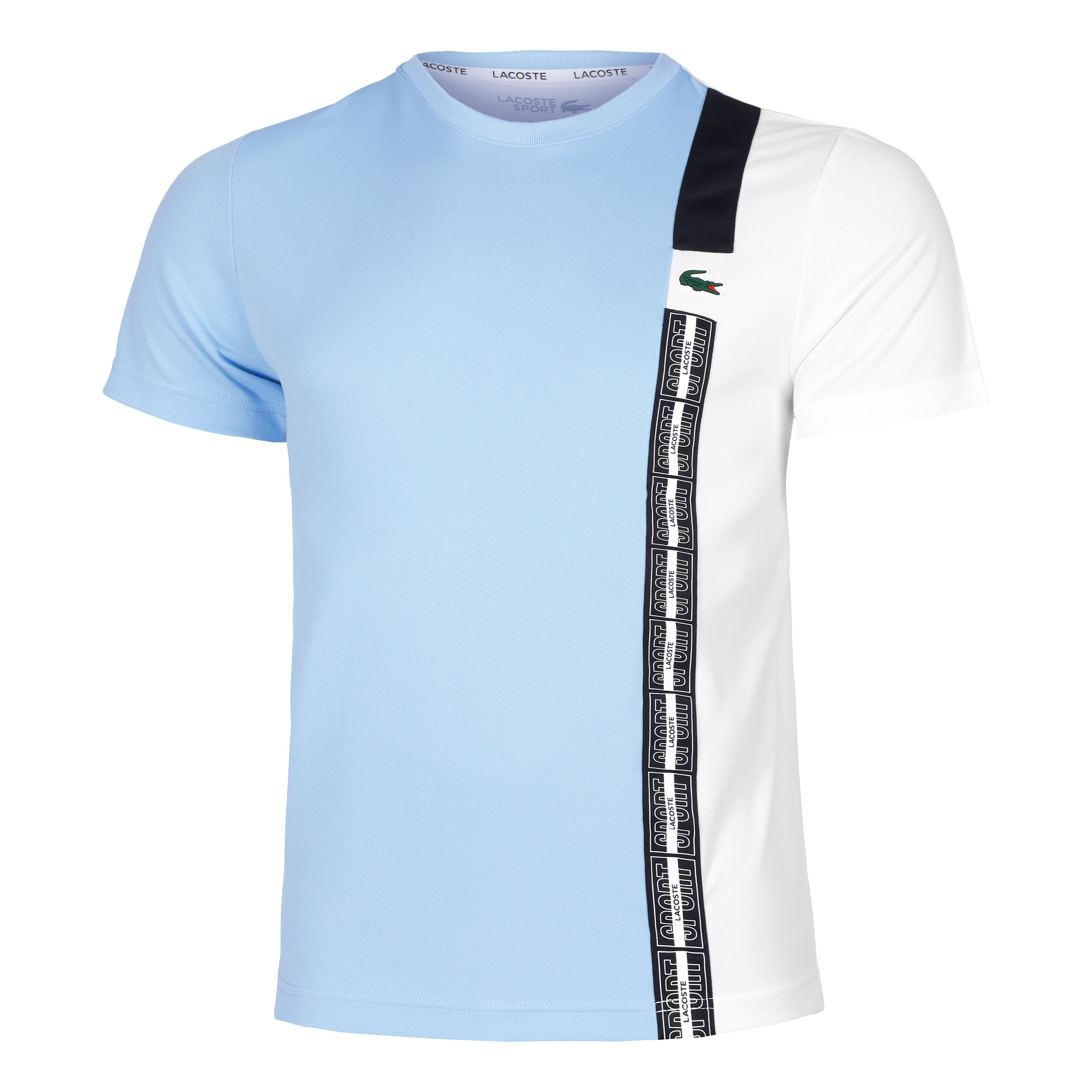 Technical Capsule T shirt Heren Lichtblauw Wit