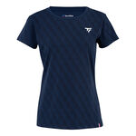 Tecnifibre Kleding Tecnifibre Graphic T-shirt Dames-Donkerblauw