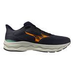 Mizuno Hardloopschoenen Mizuno Wave Serene GTX 2 Trailschoen Heren-donkerblauw, oranje
