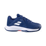 Babolat Tennisschoenen Babolat Propulse 3 Allcourt Schoen Kinderen-Donkerblauw,Wit