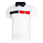 Fila Kleding Fila Jayden Polo Heren-Wit,Rood