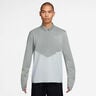 Pacer Winterized Half-Zip Hardloopshirt Heren - grijs, zilver