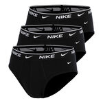 Nike Boxershort Nike Essential Cotton Stretch Brief Boxershort - Verpakking 3 stuks Heren-zwart, zwart