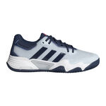 adidas Tennisschoenen adidas Solematch Control 2 Gravelschoen Heren-Lichtgrijs,Donkerblauw