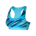 Mizuno Kleding Mizuno Alpha Graphic Sport-bh Dames-Blauw