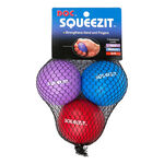 Tourna Trainingsbenodigdheden Tourna Squeez It Bal Verpakking 3 Stuks-Blauw,Paars